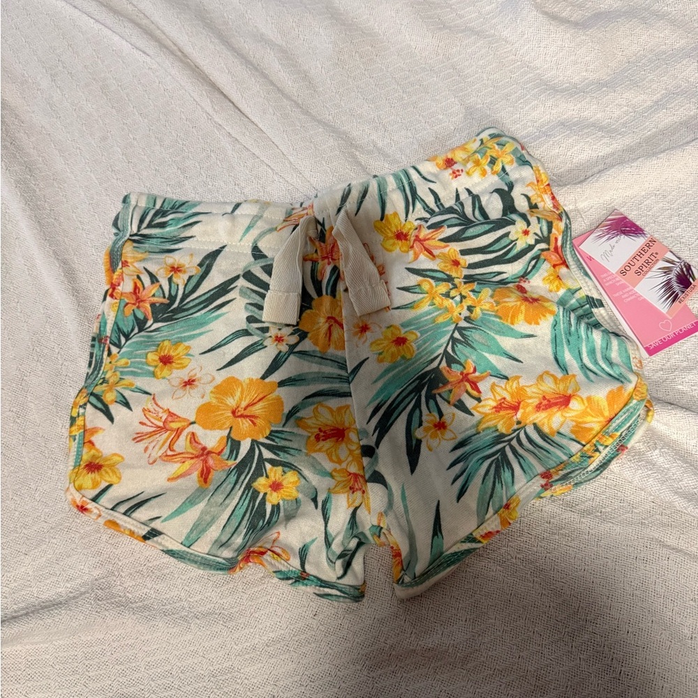 Floral Print Women's Shorts